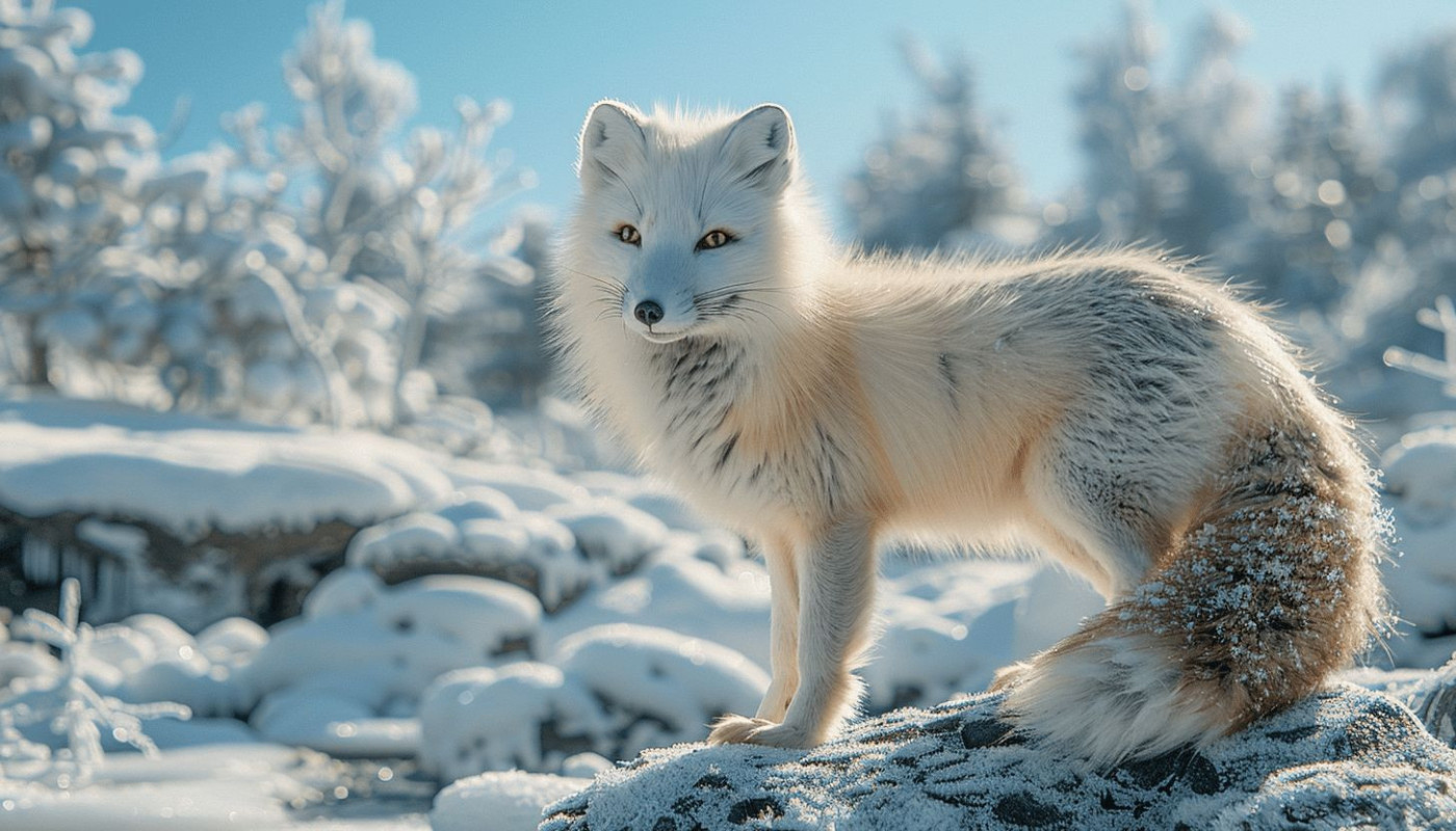 Animal sauvage - Le renard arctique adaptation au froid et conséquences du réchauffement climatique